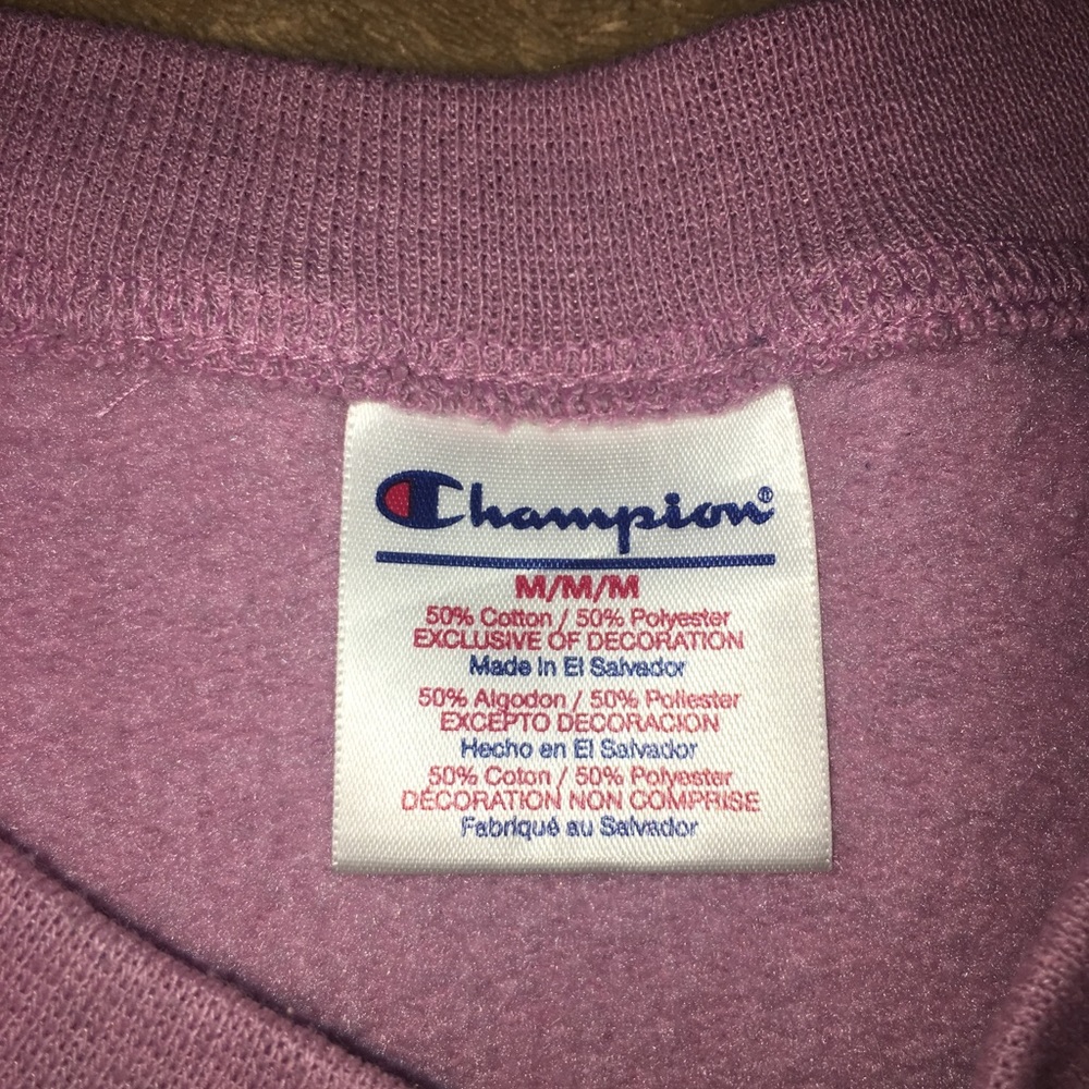 Champion crew neck sweater